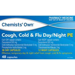 Co Cough C/F D/N With Phenylephrine 48 Capsules