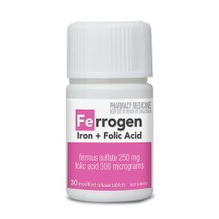 Ferrogen Iron & Folic Acid Mr 30 Tab