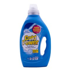 Cold Power Advanced Clean Cold Water Enzyme, Liquid Laundry Detergent, 1 Litre