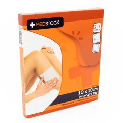 Medstock Non Stick Pad 10 cmx10 cm 3Pack