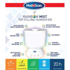 Medescan Rainbow Top Fill Humidifier