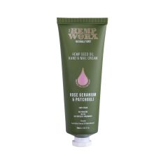 The Hemp Worx Rose Geranium & Patchouli Hand Cream 75mL