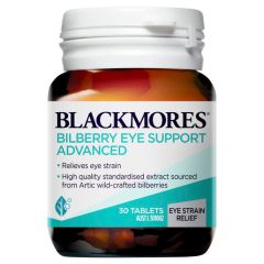 Blackmores Bilberry Eye Support Advanced 30 Tablets