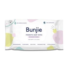 Bunjie Probiotic Baby Wipes80 Wipes