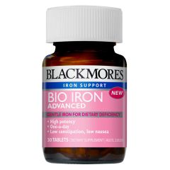 Blackmores Bio Iron Advanced30 Tablets