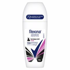 Rexona Advanced Protection Antiperspirant Roll On Invisible Pure 50mL