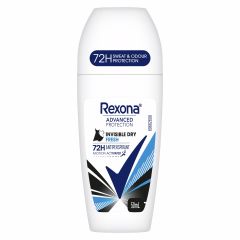 Rexona Advanced Protection Antiperspirant Roll On Invisible Dry Fresh 50mL