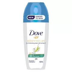 Dove Dove Advanced Care Go Fresh Anti-Perspirant Deodorant Roll-On For 48 Hours Of Protection Pear And Aloe Vera Scent With 1/4 Moisturising Cream And Caring Oil 50 ml