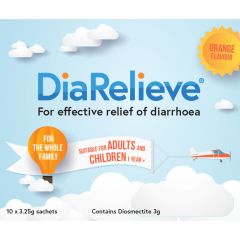 Diarelieve® Orange Flavour 10 Pack X 3.25g