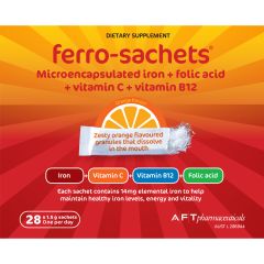 Ferro-Sachets® Orange Flavour 28 Pack X 1.5g