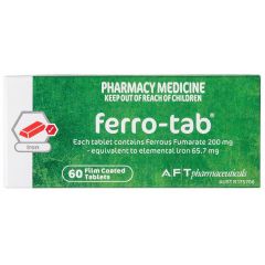 Ferro-Tab® 200Mg 60 Film Coated Tablets