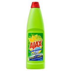 Ajax Cream Cleanser, 375Ml,Baking Soda And Citrus Extracts, Kitchen And Bathroom Cleaner, Tough On Grime