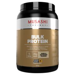 Musashi Bulk Protein Vanilla900g