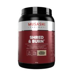 Musashi Shred & Burn Vanilla 900g