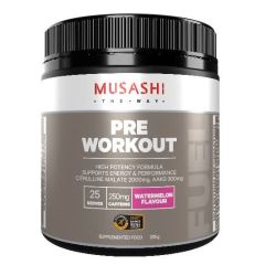 Musashi Pre Workout Watermelon 225g