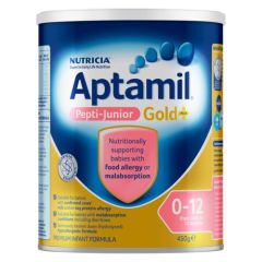 Aptamil Pepti-Junior Gold+ For Babies With Food Allergy Or Malabsorption From Birth To 1 Year 450g