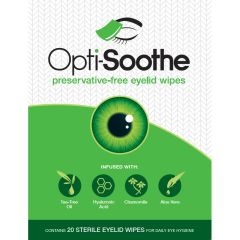 Opti-Soothe® Eyelid Wipes 20Pack