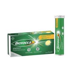 Berocca Energy Mango and Orange Effervescent 30 Tablets