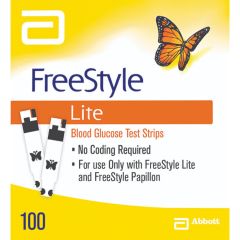 Abbott Freestyle Lite Glucose Strips 100 Pack