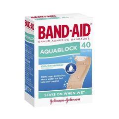Band-Aid Aquablock Strips Regular 40 Pack