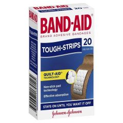 Band-Aid Tough Strips Regular 20 Pack