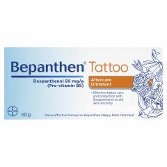 Bepanthen Tattoo Aftercare And Protection Ointment 50g