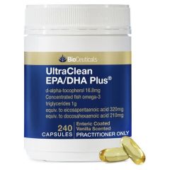 Bio/C Ultraclean Epa Dha Plus 240 Capsules
