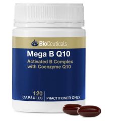 Bioceuticals Mega B Q10 120 Capsules