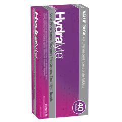 Hydralyte Effervescent Tablets Apple Black Currant 40 Pack