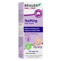 Brauer Child Teething Liq 100mL