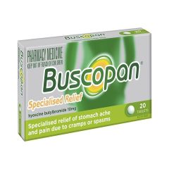 Buscopan Tab 10mg 20 Tablets