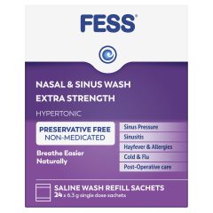 Fess Sinus Cleanse Refill Sachet 24 Pack