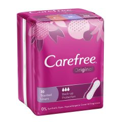 Carefree Original Shower Fresh Scent Panty Liners 30 Pack