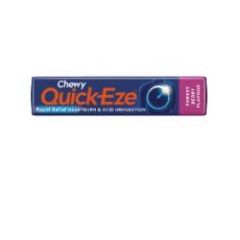 Chewy Quick-Eze Heartburn & Acid Indigestion Tablets Forest Berry Flavour 8 Stick Pack