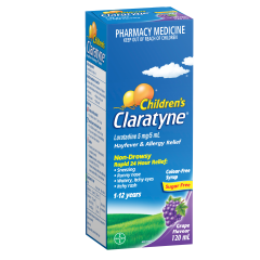 Claratyne Grape Syrup 120ml