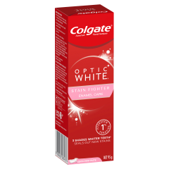 Colgate Optic White Stain Fighter Enamel Care Teeth Whitening Toothpaste 95g 
