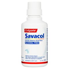 Colgate Savacol Mouth Rinse Alcohol Free 300ml