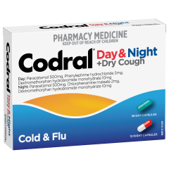 Codral Pe Cold & Flu Cough 48 Capsules