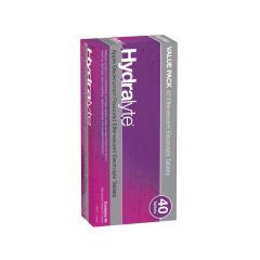 Hydralyte Effervescent Apple Blackcurrant 40 Tablets