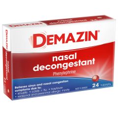 Demazin Nasal Decongestant 24Tabs