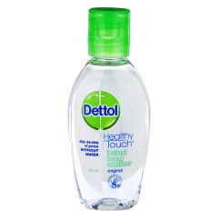 Dettol Healthy Touch Liquid Antibacterial Instant Hand Sanitiser 50mL