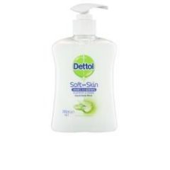 Dettol Antibacterial Liquid Hand Wash Pump Aloe Vera & Vitamin E 250mL