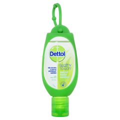 Dettol Healthy Touch Antibacterial Instant Hand Sanitiser Clip-On 50mL