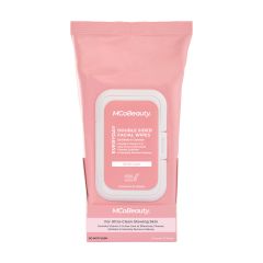 MCoBeauty Double Sided Facial Wipes 25pk