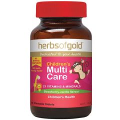 Herbs Of Gold Childrens Multi Care 60 Tablets