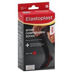 Elastoplast Compressn Socks L 2Ea