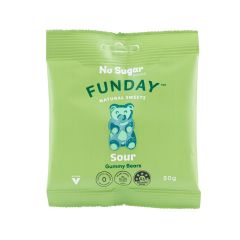 Funday Sour Gummy Bears 50g