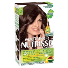 Garnier Nutrisse 4.15 Iced Chestnut Mahogany Ash Brown 1 Pack