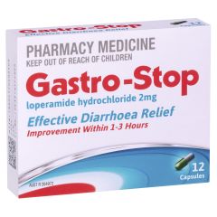 Gastro Stop Effective Diarrhoea Relief 12 Capsules