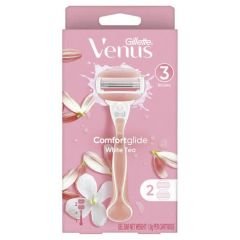 Gillette Venus Comfort Glide White Tea Razor Handle 1 Pack